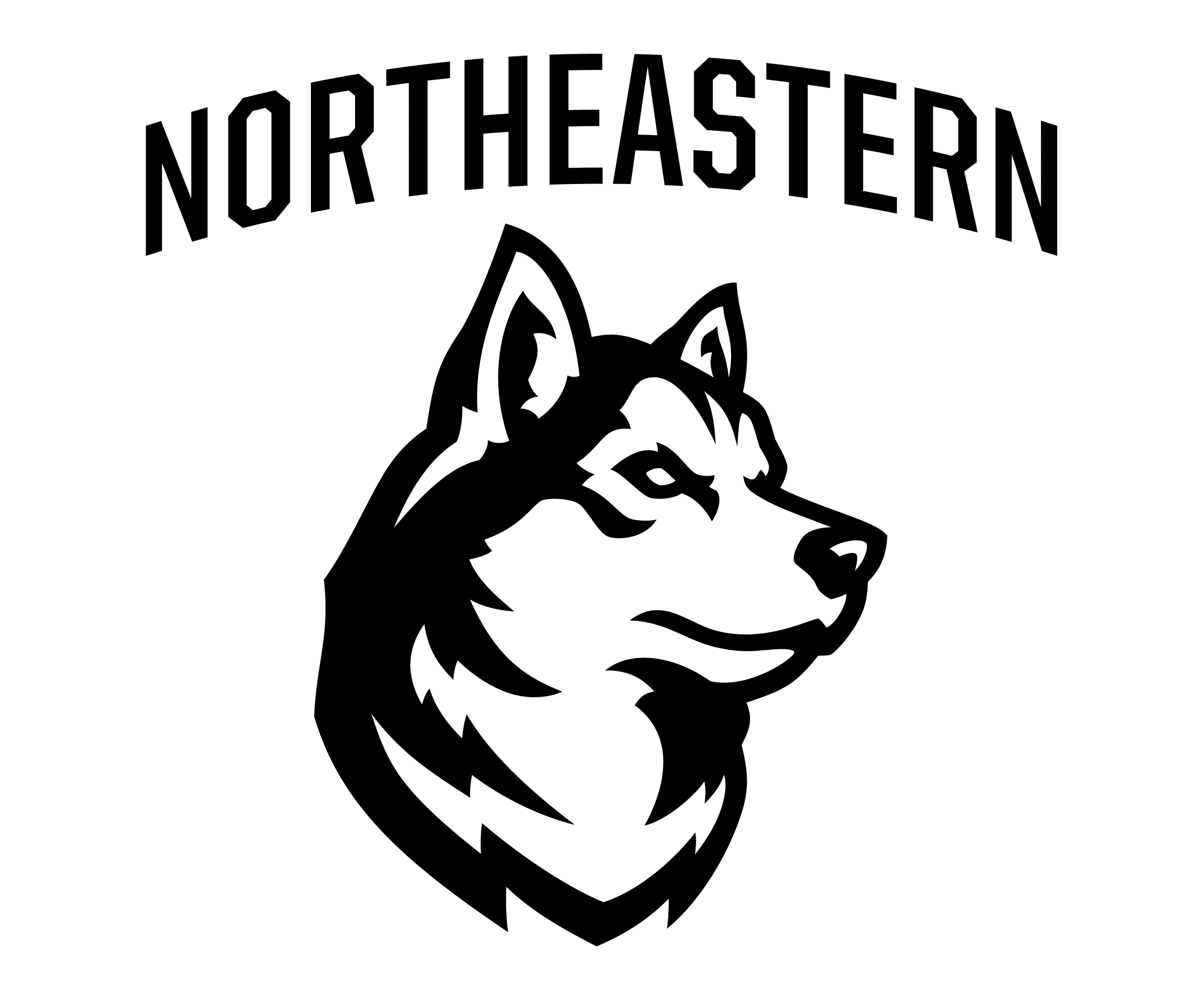 Northeastern-Huskies-logo